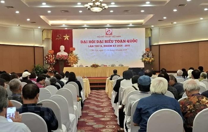 Đại hội đại biểu toàn quốc Hội Mỹ thuật Việt Nam lần thứ X, nhiệm kỳ 2026 - 2031 là sự kiện chính trị, văn hóa quan trọng, có ý nghĩa và tác động sâu sắc đến đời sống Mỹ thuật nước nhà và hoạt động của Hội Mỹ thuật Việt Nam trong thời gian tới. (Nguồn: Hội Mỹ thuật Việt Nam)