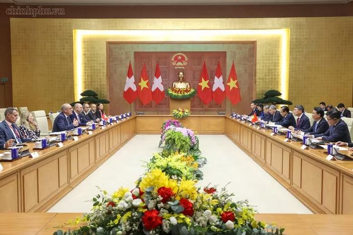 Toàn cảnh cuộc hội kiến- Ảnh: CP