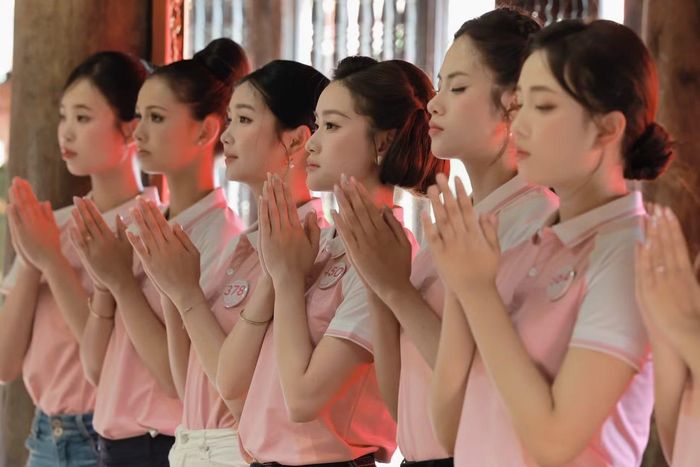  Những trải nghiệm tại di tích giúp thí sinh có thêm kiến thức để giới thiệu điểm đến với công chúng. Ảnh: Nguyễn Hồng Vĩnh. 