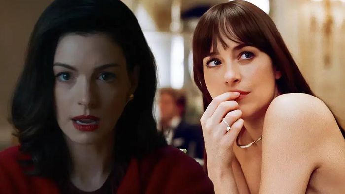 Nhờ có Anne Hathaway và Dakota Johnson, bộ phim trở nên nóng bỏng hơn nhiều so với nguyên tác. 