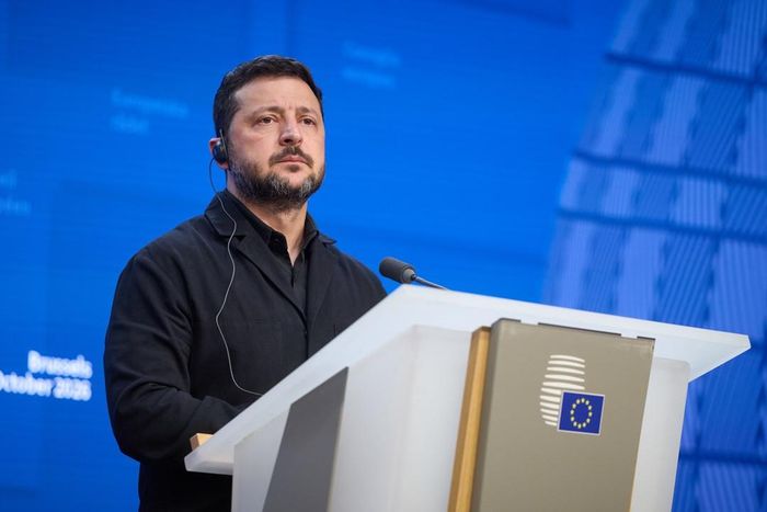 Tổng thống Ukraine Volodymyr Zelensky. Ảnh: X/@ZelenskyyUa