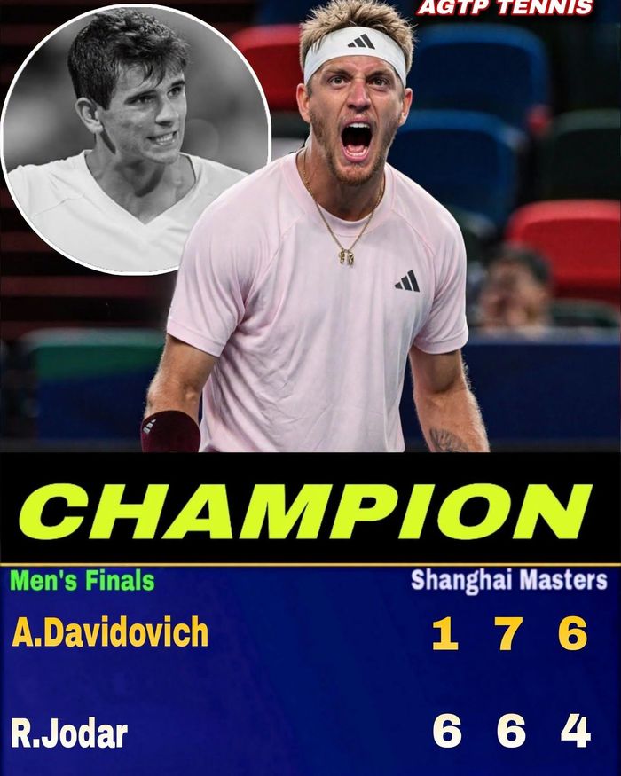 Fokina lần đầu đăng quang Thượng Hải Masters - Ảnh: AGTP Tennis