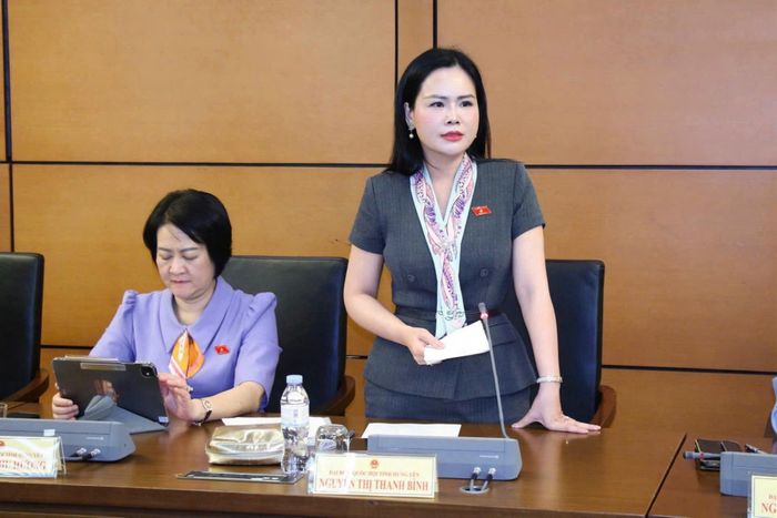 Đại biểu Nguyễn Thị Thanh Bình. Ảnh: QH
