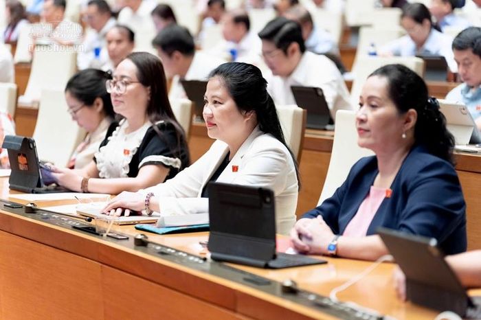  Các đại biểu tham dự phiên họp. Ảnh: Quốc hội