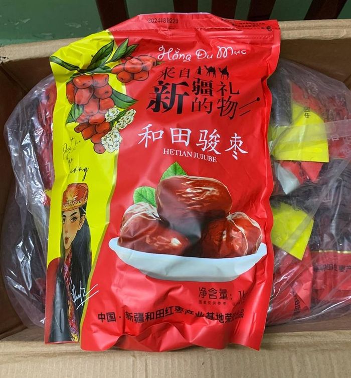  Các sản phẩm của Công ty Dịch Dương. (Ảnh: Công an cung cấp)