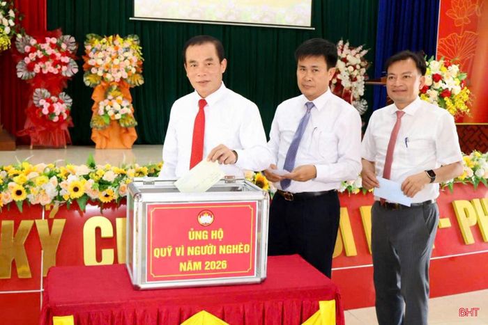 Các hoạt động vì người nghèo tại xã Trường Lưu ngày càng nhận được sự chung tay, góp sức của các tổ chức, cá nhân và cộng đồng.