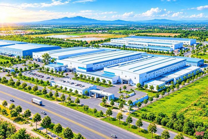 Phối cảnh Dự án TC APPAREL (VIETNAM), với tổng vốn đầu tư 2.373,12 tỷ đồng.