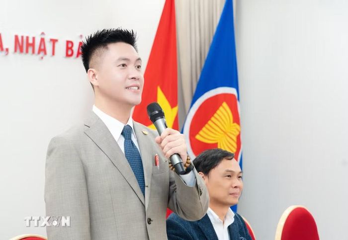Ông Nguyễn Duy Anh, Ủy viên Ủy ban Trung ương Mặt trận Tổ quốc Việt Nam, Trưởng Ban Tổ chức Ngày hội trả lời câu hỏi của báo giới. (Ảnh: Xuân Giao/TTXVN)