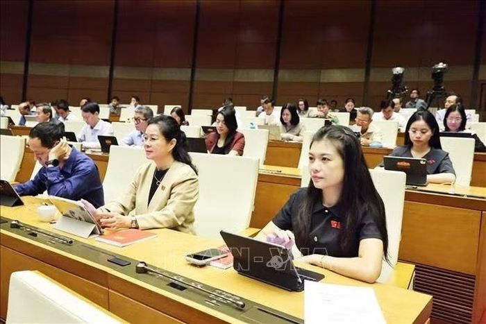 Các đại biểu dự Kỳ họp thứ hai, Quốc hội khóa XVI. Ảnh: Minh Đức/TTXVN