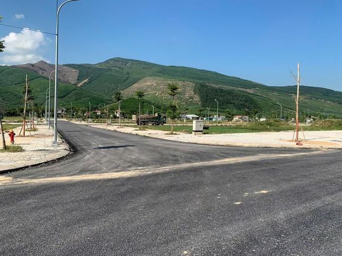 Khu tái định cư phục vụ dự án Khu công nghiệp Đồng Vàng. (Ảnh: UBND phường Trúc Lâm)