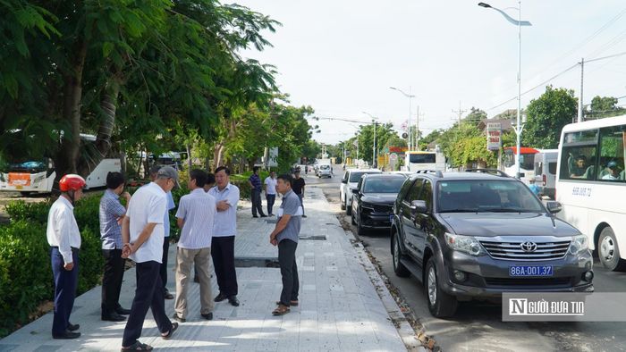 Đoàn công tác của Lãnh đạo UBND tỉnh Lâm Đồng kiểm tra dự án