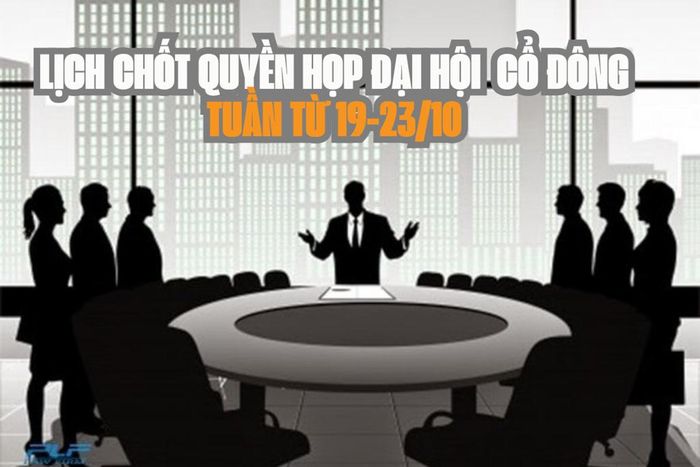 10 doanh nghiệp chốt quyền họp đại hội cổ đông năm 2026 tuần tới. Ảnh minh hoạ: A.N/Bnews/vnanet.vn