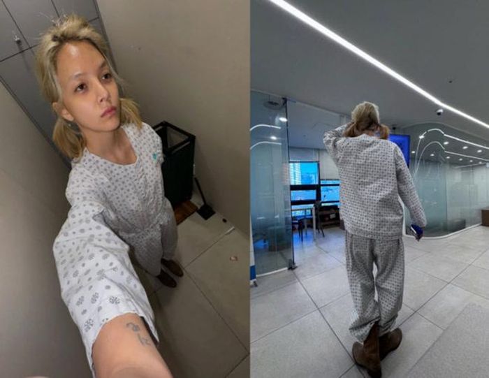 Jimin xuất hiện trong bộ trang phục dành cho bệnh nhân khiến nhiều khán giả lo lắng.