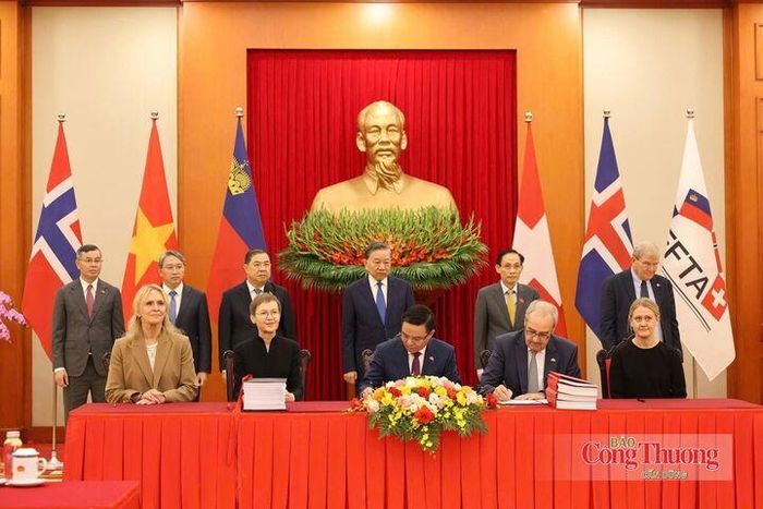 Các bên ký kết Hiệp định thương mại tự do giữa Việt Nam - EFTA.