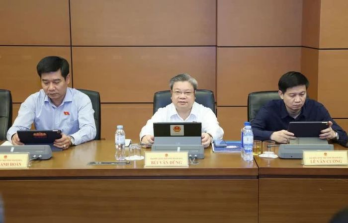 Các đại biểu Đoàn đại biểu Quốc hội tỉnh Thanh Hóa. Ảnh: An Nhiên