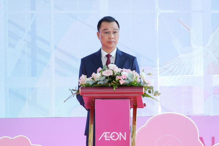 Chủ tịch UBND tỉnh Thanh Hóa Tô Anh Dũng phát biểu tại lễ khai trương. Ảnh: BTC