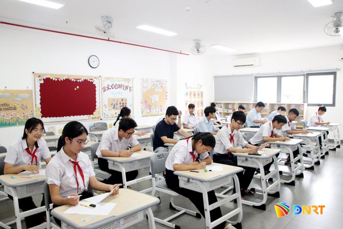Các thí sinh Đà Nẵng tham dự kỳ thi. Ảnh: TRỌNG HUY