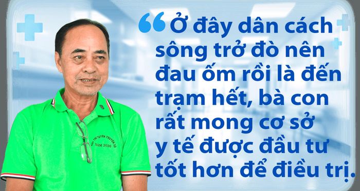 Ông Lê Công Nghĩa, Trưởng thôn Tân Lập, xã Tam Hải.