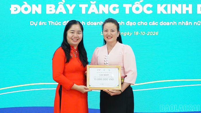 Nhất thuộc về hộ kinh doanh thực phẩm Xuân Hưởng Food, xã Xuân Quang.