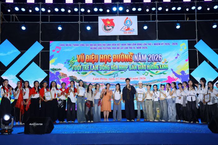 Trao giải Triển vọng cho các đội thi