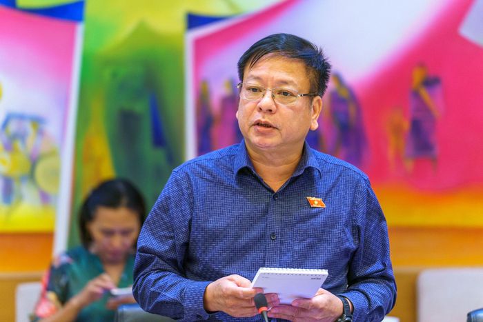 Đại biểu Nguyễn Trường Giang, ĐBQH tỉnh Lâm Đồng phát biểu