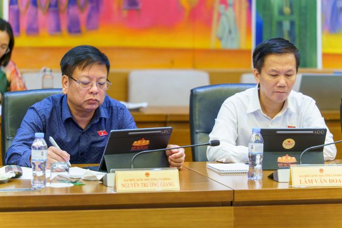 ĐBQH tỉnh Lâm Đồng tham dự tại phiên thảo luận tổ