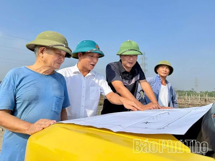 Xã Vĩnh An tiếp tục rà soát, quy chủ, đảm bảo công khai, minh bạch trong công tác giải phóng mặt bằng.