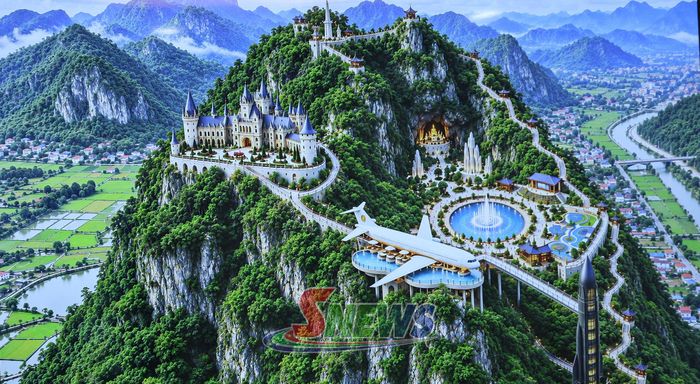 Mô hình Dự án Chiềng An Aurora, phường Chiềng An.