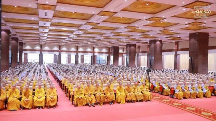 Hơn 2.600 Tăng Ni, Phật tử tham dự khóa tu Ngày an lạc kỳ 5
