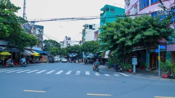 Đường Giác Viên có chiều dài 415,31m, lộ giới 16m, đoạn từ đường Lạc Long Quân đến chùa Giác Viên