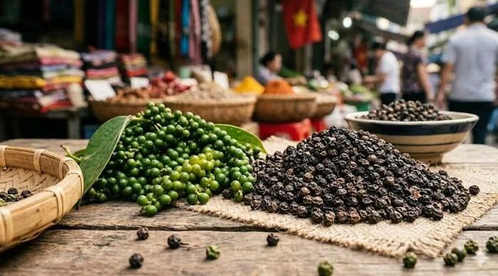 Giá tiêu tại các địa phương hôm nay đồng loạt giảm 500 đồng/kg. Ảnh minh họa