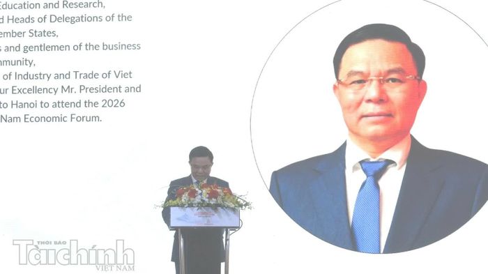 Bộ trưởng Bộ Công thương Lê Mạnh Hùng phát biểu tại diễn đàn. Ảnh: LV