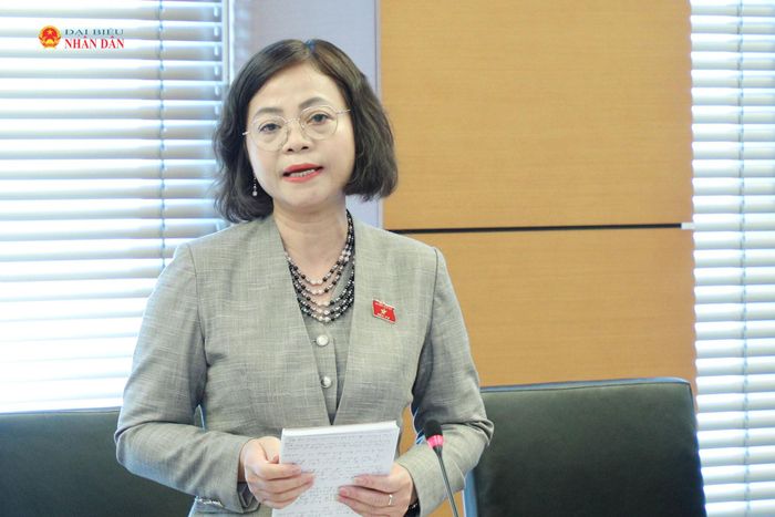 ĐBQH Nguyễn Thanh Cầm (Đồng Tháp) phát biểu