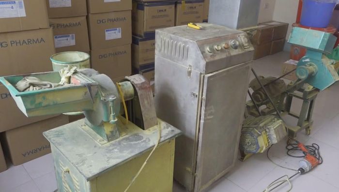 Tang vật cơ quan Công an thu giữ.