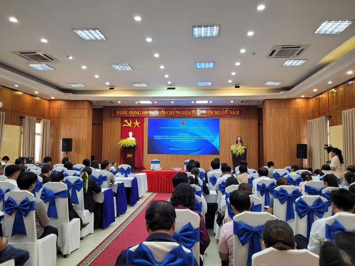 Hội nghị tập huấn góp phần nâng cao hiệu quả công tác áp dụng, thi hành pháp luật về đăng ký biện pháp bảo đảm.