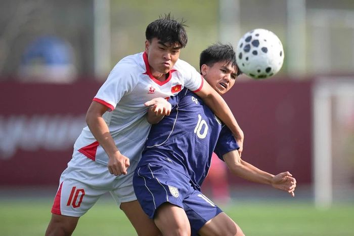 U23 Việt Nam và U23 Thái Lan trong lần so tài gần đây nhất tại CFA Team China 2026.