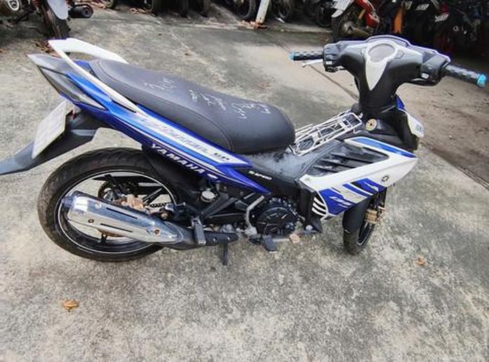 Chiếc xe máy là tang vật vụ án.