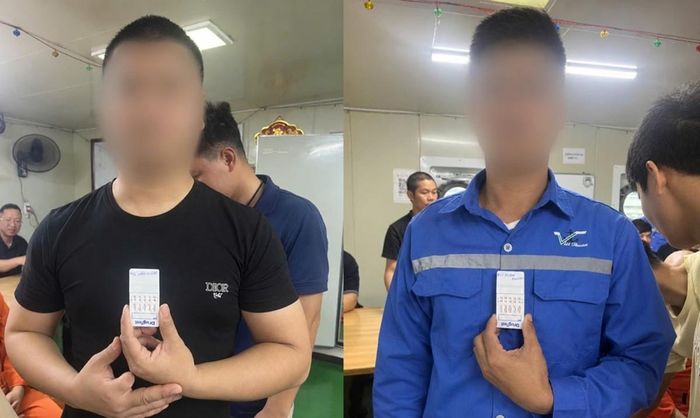 Kiểm tra chất ma túy đối với thuyền viên đang làm việc trên các phương tiện thủy