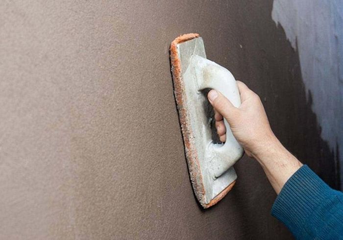 Độ dày lớp vữa trát ảnh hưởng đến thời gian khô của tường. (Ảnh: Nipponpaint)
