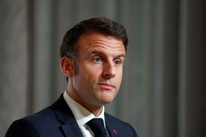 Tổng thống Pháp Emmanuel Macron. 