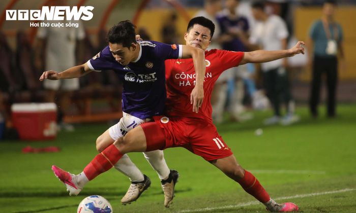 Hà Nội FC thắng trận thứ hai trong mùa giải. (Ảnh: Ngọc Đức)