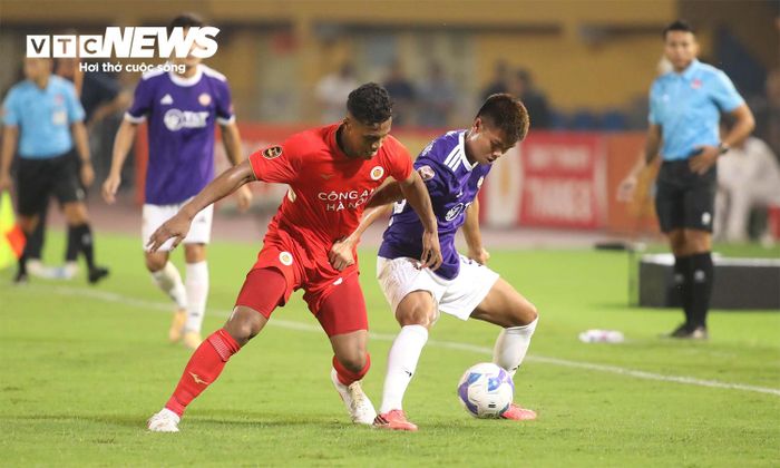 CLB Công an Hà Nội đấu với Hà Nội FC ở vòng 4 V.League. (Ảnh: Ngọc Đức)