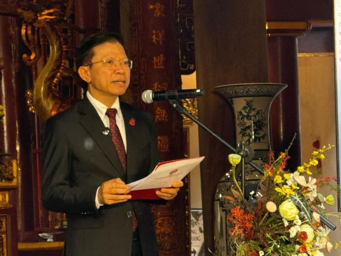 GS.TS. Hoàng Anh Tuấn, Hiệu trưởng Trường Đại học Khoa học Xã hội và Nhân văn. Ảnh: Kiều Thoan Thu