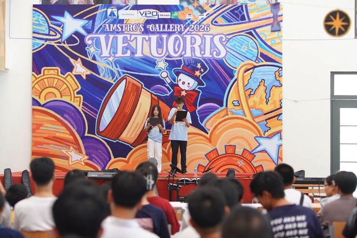 Amstro’s Gallery 2026 với chủ đề “VETUORIS” được nhiều người trẻ quan tâm - Ảnh: Amser