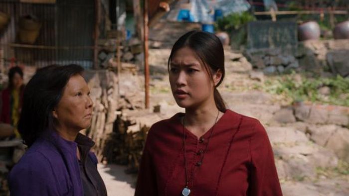 Hoa hậu Đoàn Thiên Ân cũng gấy ấn tượng trong vai Tâm.
