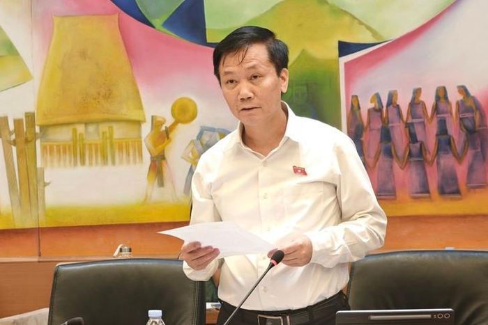 ĐBQH Lâm Văn Đoan - Đoàn ĐBQH tỉnh Lâm Đồng. Ảnh: Lê Bảo