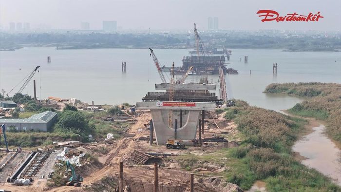 Dự án có tổng chiều dài hơn 5,2km, gồm khoảng 3,9km cầu và 1,3km đường dẫn. Trong đó, đoạn cầu dây văng vượt sông Hồng dài khoảng 780m, là hạng mục nổi bật về kết cấu và kiến trúc của toàn tuyến.