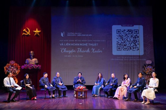 Họp báo diễn ra vào ngày 19.10 tại Trường Sân khấu - Điện ảnh Hà Nội