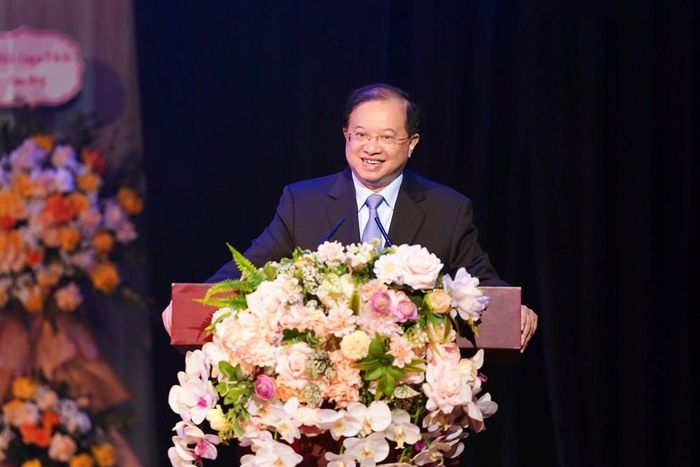 Thứ trưởng Bộ VHTTDL Tạ Quang Đông phát biểu