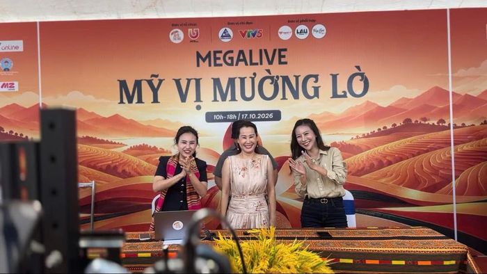 Nhạc sĩ Giáng Son tham gia phiên MegaLive (Ảnh: Lê Thư)